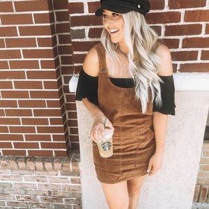 White crow overall dress
